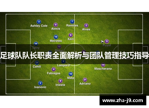 足球队队长职责全面解析与团队管理技巧指导